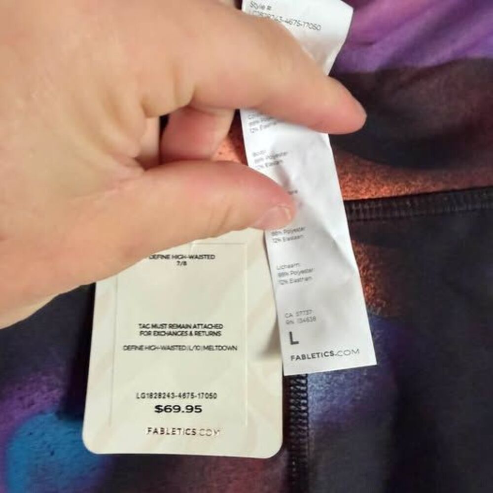 Fabletics Activewear Set Size Large - Picture 8 of 8